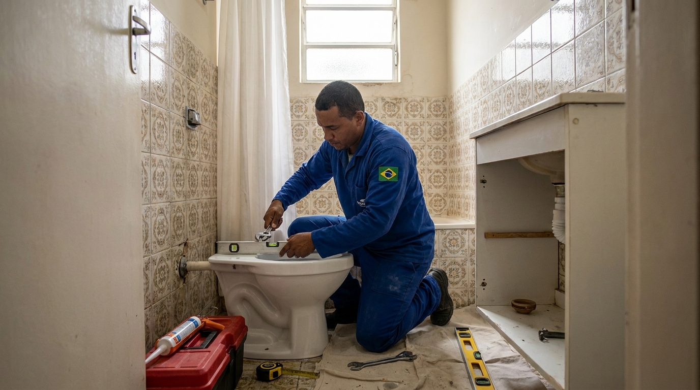 Ajuste de Base e Vedação no Bebedouro, Maceió‑AL