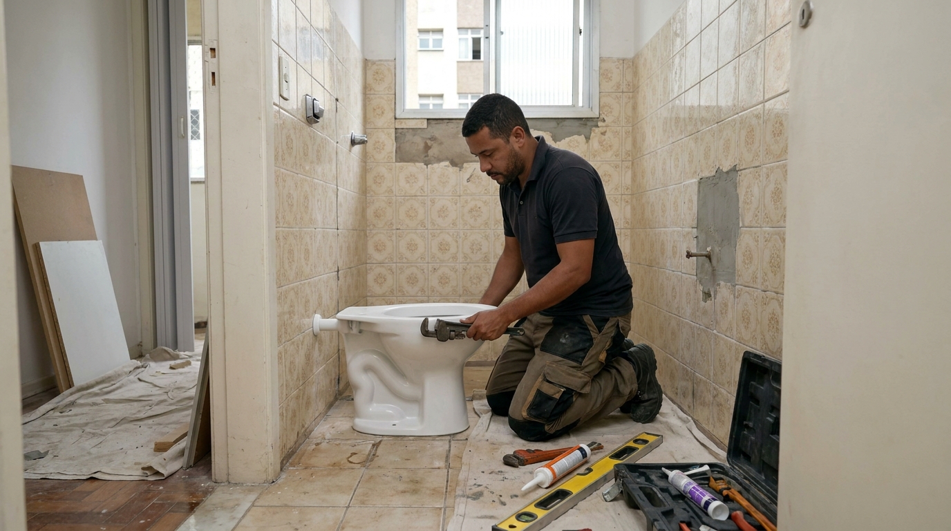 Instalação de Assento no Bebedouro, Maceió‑AL